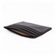 thumbnail image 2 of Card Holder Wallet with Bill Compartment - Black black, 2 of 3