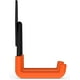 thumbnail image 4 of Soporte de pared para guitarra, almacenamiento de pared, doble gancho (naranja), 2 unidades, 4 of 5
