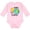 AD-Pink, variant on Inktastic Earth Day Peace Love Earth Boys or Girls Long Sleeve Baby Bodysuit