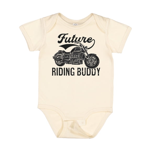 Inktastic Future Riding Buddy Boys or Girls Baby Bodysuit