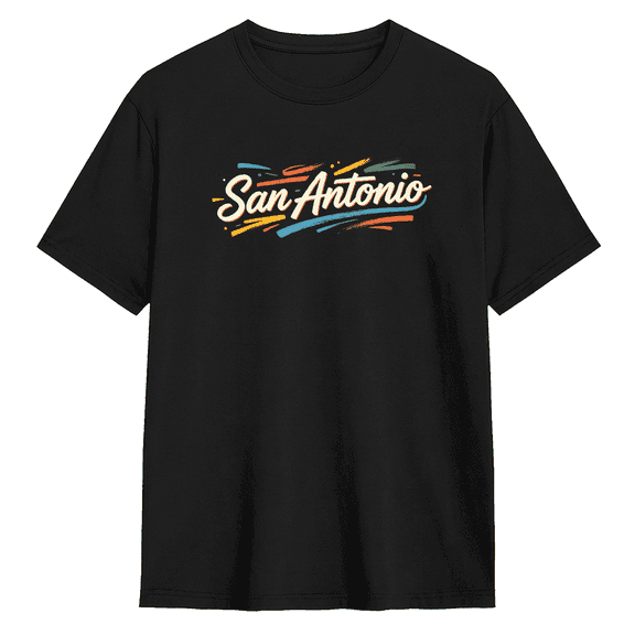 San Antonio Vintage Graphic Tee for Men and Women, Fun Road Trip Cotton Short Sleeves T-Shirt