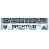 "Sporting Kansas City Adidas MLS ""Repeating Logo"" Polyester Team Scarf"