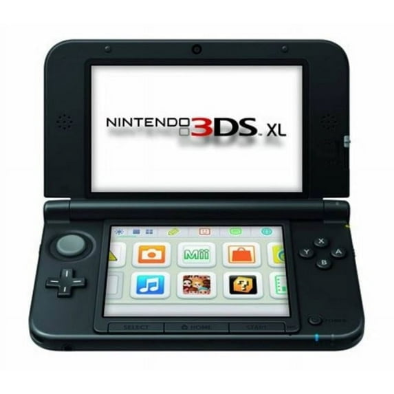 Nintendo - 3DS XL Consola de Videojuegos Portátil Juegos Retro – Negra (Reacondicionado)