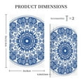 thumbnail image 3 of Balery Blue Watercolor for Duplex Wall Plates Kit, Electrical Outlet Covers, Standard Size 1-Gang 5.0" x3.0", Electric Receptacle Plug Covers-Style V, 3 of 6