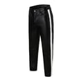 thumbnail image 2 of Pants Clearance Winter Casual Middle - Waist Solid Color Warm - Keeping Leather White Xxl, 2 of 5