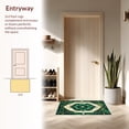 thumbnail image 3 of ODIKA 4'x6' Machine Washable Non-Slip Area Rug, Modern Abstract Design High Traffic Rug, Green, 135238, 3 of 7