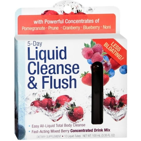 Applied Nutrition 5-Day Liquid Cleanse & Flush 10 (Best 10 Day Body Cleanse)