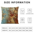 thumbnail image 5 of Autua Rusted Surface Blue Sky Abstract Art Graphic Decorative Pillow Cover for Home Couch Living Room Sofa, Zipper Closure, Year-Round Use, 1PC 22x22in, 5 of 5
