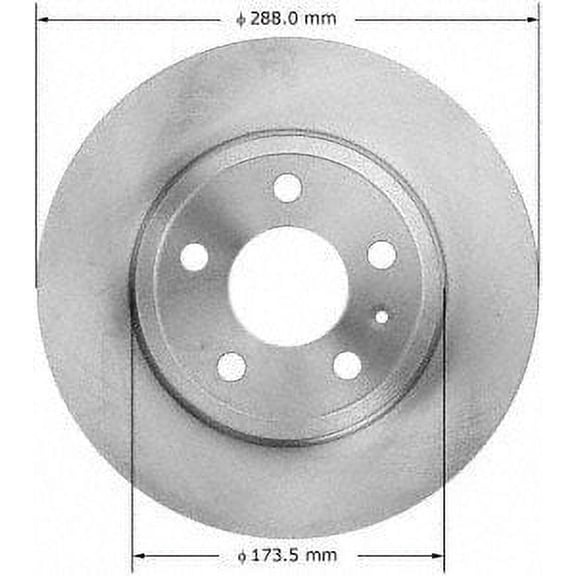 Bendix Brakes PRT6038 Brake Rotors
