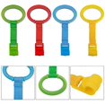 thumbnail image 3 of 26-27 8pcs Baby Cot Rings Multicolor Toy Hook Crib Rings for Baby Practicing Standing Walking Training Tool, 3 of 5