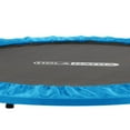 thumbnail image 6 of HolaHatha 48" Folding Mini Fitness Trampoline with Adjustable Handle, Blue, 6 of 9