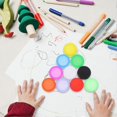thumbnail image 4 of 150pcs Colorful Bottle Cover DIY Plastic Bottle Caps Bottle Lids DIY Crafts Drink Bottle Caps, 4 of 4