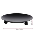 thumbnail image 2 of Kitchen aid American Iron Iron Plate Candlestick Cross-border Selling Aromatherapy Candle Plate Creative Table Decoration, 2 of 2