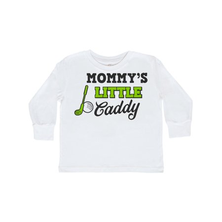 

Inktastic Mommys Little Caddy with Golf Club and Ball Gift Toddler Boy or Toddler Girl Long Sleeve T-Shirt