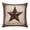 Beige, variant on Pillow Covers 16x16 Inch, Western Star Brown Linen Pillowcase with Invisible Zipper, Texas Stars Retro Farmhouse Buffalo Plaid Decorative Throw Pillow Covers Cushion Case for Couch Sofa Bed