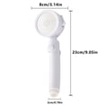 thumbnail image 3 of Showerhead Pressure Boosting Home Shower Head Detachable Handheld Massage Showerhead Detachable Shower Spraying Head, White, 3 of 7