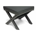 thumbnail image 4 of Baxton Studio Marnie Gray Linen Modern Bench, 4 of 4