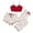 Wine Red, variant on Clearance! Cqxid525 women pajama sets Women's 3 Pieces Pajamas Heart Print Shorts Pants Pj Sets Sleepwear Black 1PC