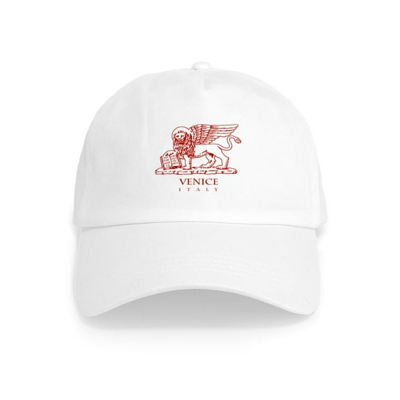 CafePress - Venetian Lion Cap - Adjustable 100% Brushed Unisex Casual Cotton Baseball Cap, Beige, 1