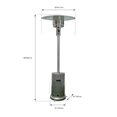 thumbnail image 4 of Chauffe-patio  Flat Top de Paramount , Gris, 4 of 5