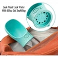thumbnail image 4 of Portable dog water bottle, 350ml food grade antibacterial travel water bottle for dogs and cats, outdoor pet drinking water, 4 of 5