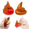 thumbnail image 5 of Divertido juguete antiestrés para caca, juguete desplegable de tamaño pequeño, regalos no tóxicos para niños o adultos, 5 of 5