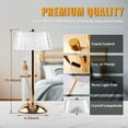 thumbnail image 6 of Walchoice Cordless Crystal Table Lamp, 3 Colors Dimmable LED Desk Lamp, Rechargeable Touch Lamp , Portable Night Light for Bedroom Living Room Restaurant Kitchen, Gold, 6 of 7