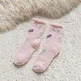 thumbnail image 4 of Dyfzdhu Fashion Winter Keep Warm Women Printed Ladies Breathability Thick Socks, 4 of 5