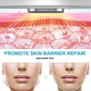Electric V-Face Shaping Massager,Micro-Current Facial Lifting Slimming,V-Face-Lift Belt,Double Chin Shaping Massager,White