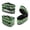 Clover Leopard Print Pattern, variant on HELLHERO Daisy Patch Quilt Iron Storage Case Handheld Travel Case Travel Case Steamer Oganizer, Case Only