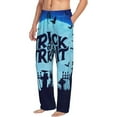thumbnail image 6 of Kdxio Halloween Trick Or Treat Print Men's Sleep Pajama Pant Lounge Pants with Pockets-Small, 6 of 6