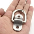 thumbnail image 6 of 10 Pieces on D Rings with Mounting Bracket Surface Mounting Heavy Duty Trailer Anchors Tie Downs for RV Trucks Kayak Trailers ATV, 6 of 10