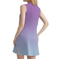 thumbnail image 3 of GXIPO V-Neck Summer Casual Beach Dress for Women 2025 Vacation Women's Sleeveless Sundress with Split Light Purple L, 3 of 4