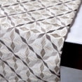 thumbnail image 2 of The HomeCentric Embroidered Table Runner 14 x 36 inch Luxury Linen with Tassels Ivory, 2 of 3