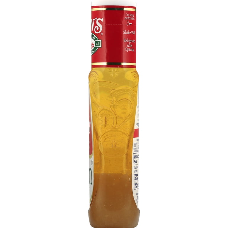 Ken's Zesty Italian Dressing & Marinade, Gluten Free, 16 fl oz - Walmart.com