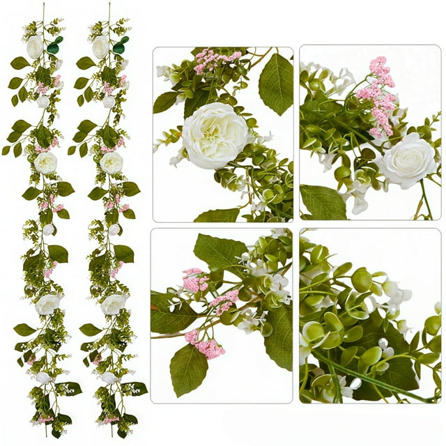 Vigne Réaliste pour Centres de Table de Mariage à Domicile et Arrangements de Fête