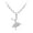 Multi - Dancer, variant on 925 Sterling Silver Ballerina Necklace for Women Girls Teen & Dancer 18", Rainbow
