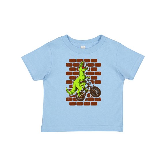 Inktastic BMX Motocross Dinosaur Boys Baby T-Shirt