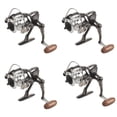 thumbnail image 1 of 4X MN100 Full Metal Body Spinning Fishing Reel Ice Reel Raft Lure Wheel Mini Small Reel, 1 of 4