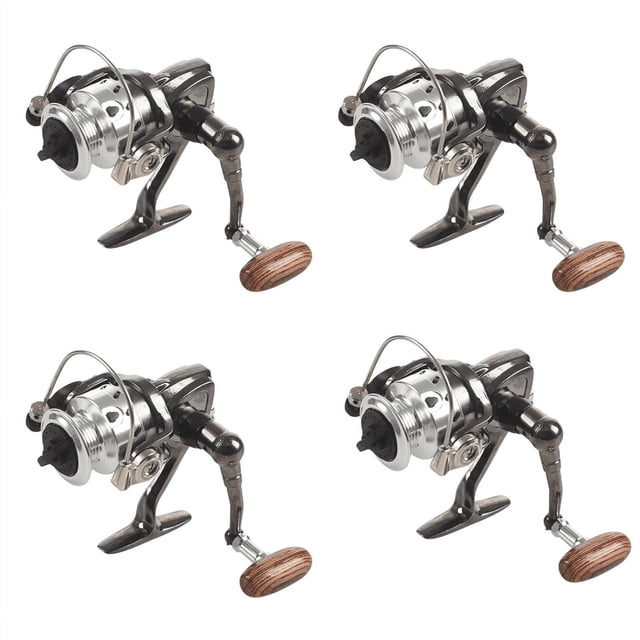 4X MN100 Full Metal Body Spinning Fishing Reel Ice Reel Raft Lure Wheel Mini Small Reel