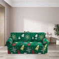 thumbnail image 4 of Stretch Full Milk Silk Printed Sofa Protector Universal Furniture Cover for Living Room Home, 4 of 5