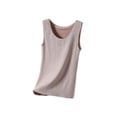 thumbnail image 2 of Sonducket Ropa térmica gruesa de cuello para mujer, ropa térmica ajustada para estudiantes y niñas, camisa cálida de estilo informal, chaleco Ropa interior Café Sonducket AP013584-06, 2 of 6