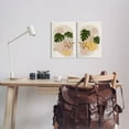 thumbnail image 2 of Boho Monstera Archway Landscape Botanical & Floral Painting Unframed Art Print Wall Art, Set of 2, 2 of 7