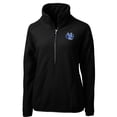 thumbnail image 2 of Women's Cutter & Buck Black Air Force Falcons Cascade Eco Sherpa Fleece Half-Zip Pullover Jacket, 2 of 3