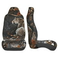 thumbnail image 3 of Vsdgher Leopard On Tree Branch Automotive Seat Covers for Cars Trucks and SUVs – Car Seat Covers for Truck Seat Protectors Set of 2, 3 of 7