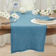 thumbnail image 4 of Stonewashed Overlock Edge Table Runner, 4 of 5