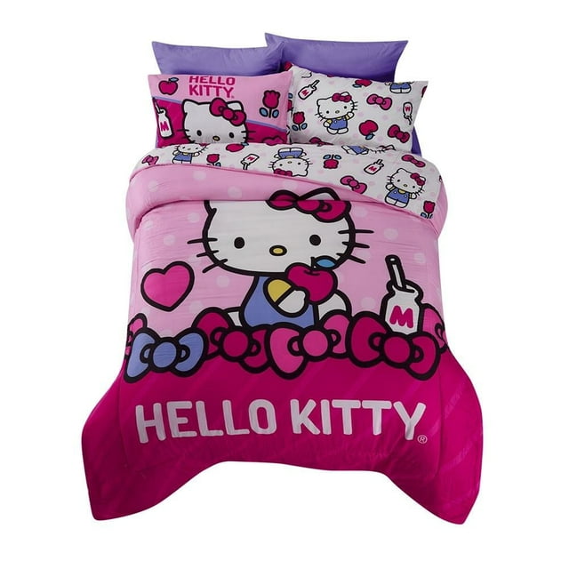Set de Edredón Providencia Matrimonial Hello Kitty 3 piezas