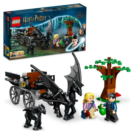 UPC: 0673419355490 | LEGO Harry Potter Hogwarts Carriage & Thestrals Set 76400  Building Toy for Kids 7 Plus Years Old with 2 Winged Horse Figures and Luna Lovegood Minifigure