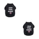 thumbnail image 4 of Greeniant Ropa para Mascotas Abrigos Chaqueta para Perros Multicolor Llamativo Lavable Multi-tamaño Cachorro Jersey Chaleco Negro XS 2piezas, 4 of 6