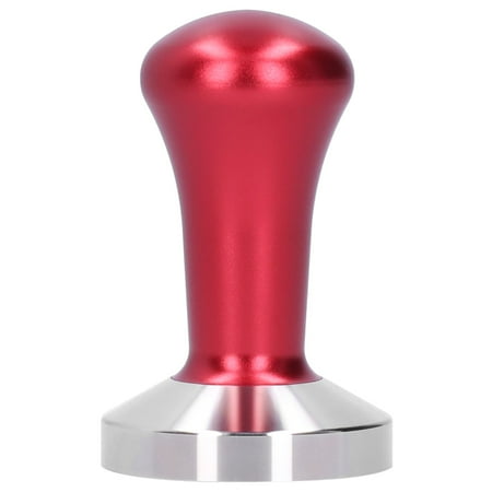 

Tamper Detachable Press Flat Bottom For Home Cafe Red